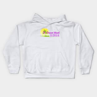 Life's a Beach: St. Simmons Island, Georgia Kids Hoodie